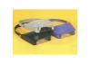 Excel High Quality Deluxe Magna Visors, Purple (Boxed)
