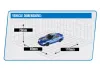 E-Zee RC 1:43 Lighting Muscle 4WD Drift Car With Gyro - Blue