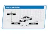 E-Zee RC 1:43 Lighting 350Z 4WD Drift Car With Gyro - White