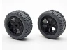 E-Zee RC 1:16 Tricycle Rear Tyres/Wheels (2)