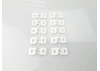 Flat Nylon Hinge (10) - Bulk Pack Of 10