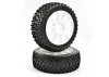 Fastrax 1:8 Premounted Buggy Tyres Maths /Split Spoke