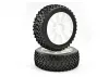 Fastrax 1:8 Premounted Buggy Tyres Maths /Split Spoke