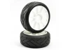 Fastrax 1:8 Premounted Slick Tyres Grid Iron/Split Spoke