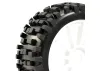 Fastrax Rock Block 1:8 Buggy Tyres Pre Mounted on White 12 Spoke Wheels (2)