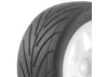 1:10 Pre Glued Buggy Tyres - 12mm Hex White - Arrow Pattern - Front (2)