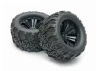 Fastrax 1:10 Mimic Truck Tyre Mounted Split-Spoke (12mm Hex)