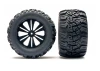 Fastrax 1:10 Mimic Truck Tyre Mounted Split-Spoke (12mm Hex)