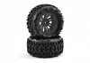 FTX Fastrax 1:10 Klaxon Truck Tyre Mounted On 12-Spoke (12mm Hex)