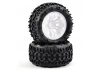 FTX Fastrax 1:10 Klaxon Truck Tyre Mounted On 12-Spoke (12mm Hex)