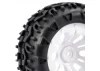 FTX Fastrax 1:10 Klaxon Truck Tyre Mounted On 12-Spoke (12mm Hex)