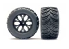 Fastrax 1:10 T-Bone Truck Tyre Mounted Split-Spoke (12mm Hex)