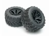 Fastrax 1:10 T-Bone Truck Tyre Mounted Split-Spoke (12mm Hex)