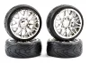 Fastrax Street Tread Tyres on Star Spoke Chrome Wheels (4)