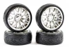 Fastrax Street Tread Tyres on Star Spoke Chrome Wheels (4)
