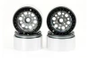 Fastrax Aluminium Beadlock Sixo 1.9 Wheels - Grey (4Pc)