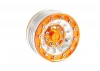 Fastrax Aluminium Beadlock Ten 1.9 Wheels - Orange (4)
