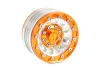 Fastrax Aluminium Beadlock Ten 1.9 Wheels - Orange (4)