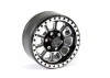 Fastrax Aluminium Beadlock Ten 1.9 Wheels - Black (4)