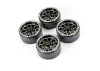 Fastrax Aluminium Beadlock Ten 1.9 Wheels - Black (4)