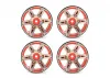 Fastrax 1.9 Heavyweight Split 6-Spoke Alloy Beadlock Wheels (4)