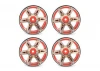 Fastrax 1.9 Heavyweight Split 6-Spoke Alloy Beadlock Wheels (4)