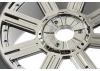 Fastrax 1:8 Rock Block Mounted on 8 Spoke Black Chrome Wheels (2)