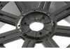 Fastrax 1:8 Rock Block Mounted on 8 Spoke Black Wheels (2)