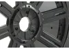 Fastrax 1:8 Maze Tyres Mounted on 8 Spoke Black Wheels (2)