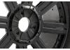 Fastrax 1:8 Eagle Road Tread Tyres Mounted on Black Wheels (2)