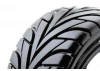 Fastrax 1:8 Truggy Eagle Tyres Mounted on 5 Spoke White Zero Offset Wheels (2)