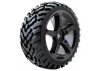 Fastrax 1:8 Truggy Arrow Mounted On 5-Spoke Black 0 Offset (2)