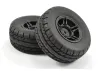 Fastrax 1:10 SC Eagle Treaded Road Tyres Mounted on 12mm Hex Slash 2WD Front Wheels (2)