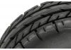 Fastrax 1:10 SC Eagle Treaded Road Tyres Mounted on 12mm Hex Slash 2WD Front Wheels (2)