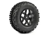 Fastrax 1:10 SC Rock Block Tyres Mounted on Slash Rear Wheels (2)