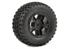 Fastrax 1:10 SC ZigZag Tyres Mounted on Slash Rear Wheels (2)