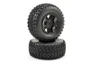 Fastrax 1:10 SC ZigZag Tyres Mounted on Slash Rear Wheels (2)
