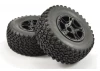 Fastrax 1:10 SC ZigZag Tyres Mounted on Slash Rear Wheels (2)