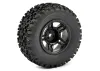 Fastrax 1:10 SC Stinger Tyres Mounted on Slash Rear Wheels (2)