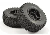 Fastrax 1:10 SC Stinger Tyres Mounted on Slash Rear Wheels (2)