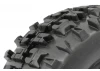 Fastrax Jigsaw Tyres Mounted on 1:10 MT Black Zero Offset Wheels (2)