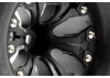 Fastrax Jigsaw Tyres Mounted on 1:10 MT Black Zero Offset Wheels (2)