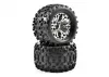 Fastrax 1:10 MT Stinger Mount 6-Spoke Chrome 1/2 Offset (2)