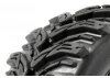 Fastrax 1:10 MT Arrow Mounted 6-Spoke Chrome Bearing (2)