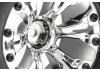 Fastrax 1:10 MT Arrow Mounted 6-Spoke Chrome Bearing (2)