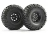 Fastrax Granite Scale 2.2 Wheels with Tyres - 140mm OD - Black (2)