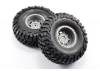 Fastrax Granite Scale 2.2 Wheels with Tyres - 140mm OD - Grey (2)