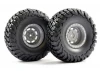 Fastrax Granite Scale 2.2 Wheels with Tyres - 140mm OD - Grey (2)