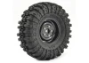 Fastrax 118mm OD Crawler Swamper Tyres on 1.9 Scale Wheels (2)