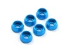Fastrax M3 Cap Washer Blue (6)
